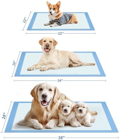 Powools Puppy Pads for Dogs, 38 x 28 in, 6-Layer, Leak-Proof, 75-Pack - Image 6