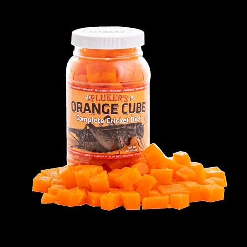 Fluker's Orange Cube Complete Cricket Diet,Gut Load Food for Feeder Insects and Live Crickets,Provides Vitamins,Minerals,and Hydration,12 oz,(Pack of 2) - Image 2