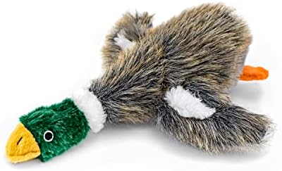 RUFFIN' IT Woodlands, Plush Mallard 8 in Squeaky Soft Stuffed, Dog Chew Toy - Image 3