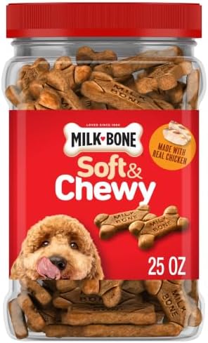 Milk-Bone Soft & Chewy Dog Training Treats, 25 oz Canister by Milk-BoneDogTreats