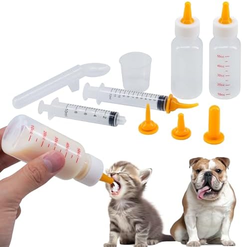 Pet Feeding Bottle and Syringe Set for Puppies and Kittens by YeulYuuri