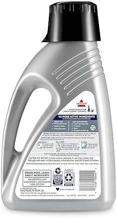 Bissell 78H63 Deep Clean Pro 4X Deep Cleaning Concentrated Carpet Shampoo,48 ounces - Silver,(Pack of 2) - Image 2