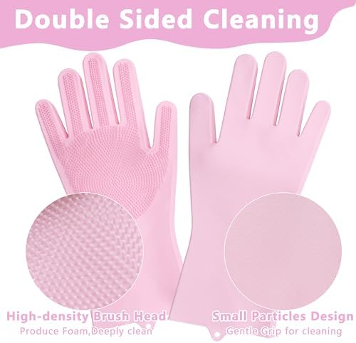 Pet Grooming Gloves—Dog Washing Gloves with High-Density Teeth - Image 4