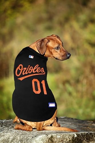 Official MLB Baltimore Orioles Pet Jersey for Dogs & Cats, Size X-Large - Stylish Baseball Jersey for Your Furry Fan- Show Off Team Spirit with The Perfect Fan Apparel Gear for Pet, Dog & Cat - Image 3
