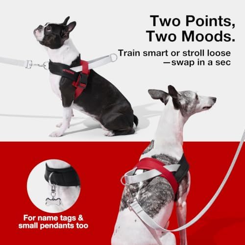 VETRESKA Dog Harness and Leash Set, Easy Walk Dog Harness, M - Image 4