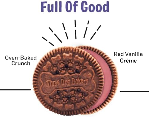 Three Dog Bakery Red Velvet Valentine's Day Lick'n Crunch 13 oz - Image 3