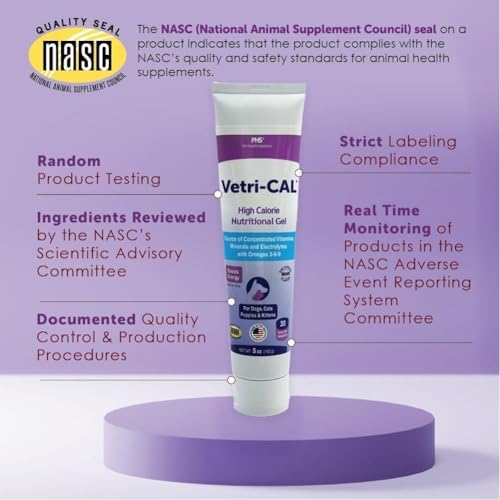 High Calorie Nutritional Gel for Dogs & Cats – Appetite Booster with Omega 3-6-9, Vitamins A-D-E-B – Recovery & Energy Support – Tasty Malt Flavor – 5 oz Tube (3-Pack) - Image 5