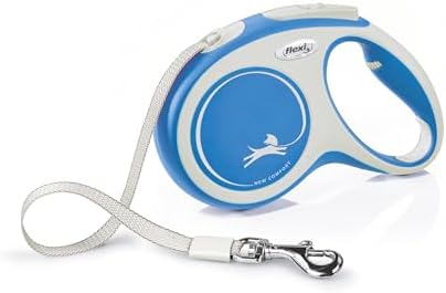 FLEXI® Comfort Tape Retractable Dog Leash, Medium, 16 ft - Blue by Flexi
