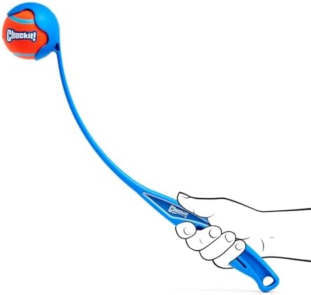 Chuckit! Dog Ball Launcher, Junior 18in, Medium 2.5in Ball - Image 6