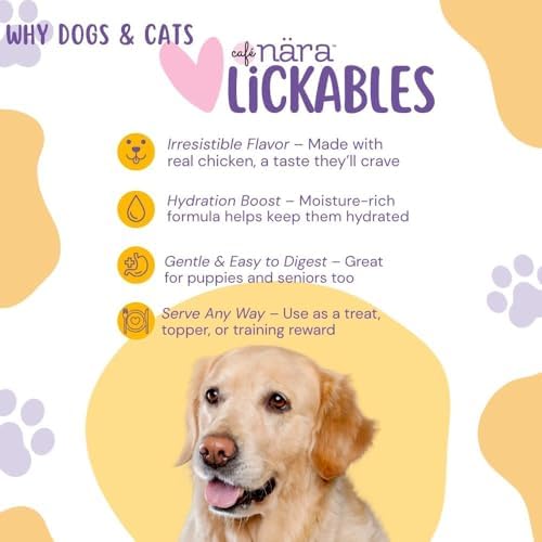 Café Nara Chicken Flavored Lickable Treats for Dogs - Pack of 12 - Image 3