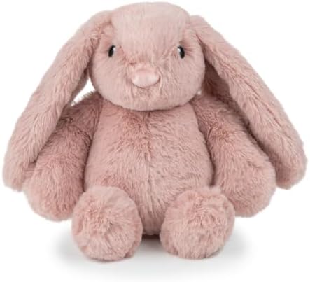 Best Pet Supplies Bunny Buddy Squeaky Plush Dog Toy - Mauve, Small by BestPetSuppliesLLC