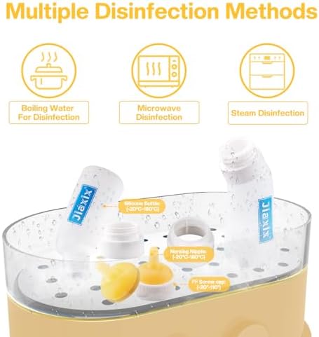 3 Pack Kitten Silicone Nursing Bottle,Silicone Feeding Nipple, Reusable Newborn Kitten Supplies, Suitable for Feeding Kitten, Puppy, Rabbit, Hamster (Yellow, Large) - Image 5