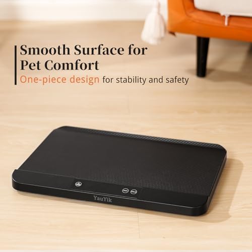 YAUYIK Digital Pet Scale, Baby Scale with Non-Slip Mat, Up to 88lb, Black - Image 4