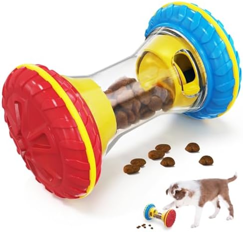 BoYoYo Interactive Dog Toys, Dog Puzzle Toys for Smart, Dog Enrichment Toy to Keep Them Busy, Treat Dispensing Toy Slow Puzzles Feeder, Blue by BoYoYo