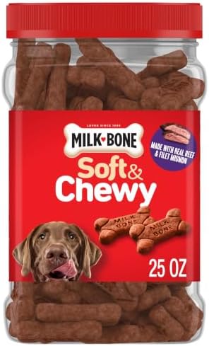 Milk-Bone Soft & Chewy Dog Treats, 25 Oz. Canister by Milk-BoneDogTreats