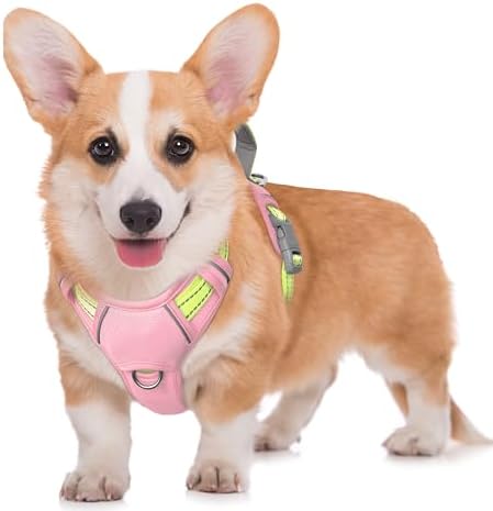 BARKBAY Dog Harness for Medium Sized Dog No Pull Dog Vest ID Tag Pocket by BARKBAY