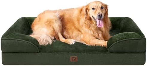EHEYCIGA Orthopedic Extra Large Dog Bed, Waterproof Washable XL Pet Bed 44" by EHEYCIGA