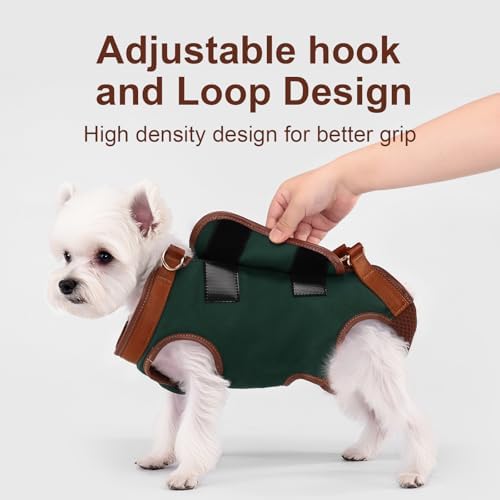 Wakytu Dog Lift Harness Dog Carrier Sling for Small Dogs & Cats,L - Image 6