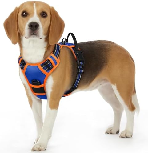 Eagloo Dog Harness for Small Dogs, No Pull Pet Vest with 2 Leash Clips by GoExplorewithEagloo