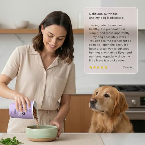PawCo Dog Food Toppers for Picky Eaters, Heart Health – Supports Heart Function & Energy – Functional Dog Food Flavor Enhancer with Pumpkin, Carrots, & Taurine for Dogs – Magic Topper – 5.6oz - Image 4