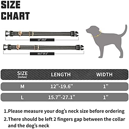 Auroth Dog Collar for Medium Large Dogs, Reflective Dog Collar, Soft Nylon Adjustable Dog Collars with Heavy Duty Metal D Ring Tangle Free (Large:15.7"-27.1", Black) - Image 6