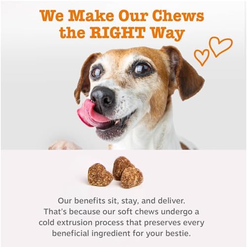 Zesty Paws Ancient Elements Probiotics for Dogs - Gut Health for Dogs, Bison, 90 Ct - Image 5