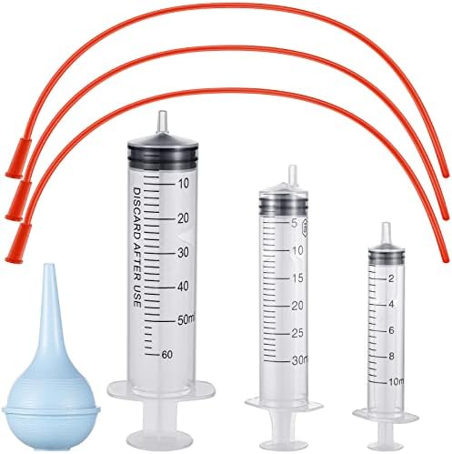 7 Pack Tube Feeding Kit for Puppies Puppy Feeding Tube for Small Animals by Treela