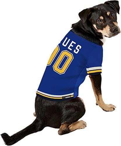 NHL St.Louis Blues Jersey for Dogs & Cats, Small. - Let Your Pet Be A Real NHL Fan! - Image 5