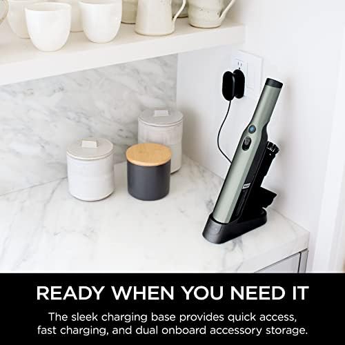 Shark WANDVAC Cordless Hand Vac, Sage Green, WV201GNBRN - Image 2
