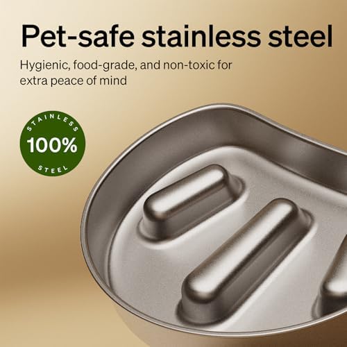 PETLIBRO Automatic Cat Feeder with Camera,Auto Food Dispenser,1080P HD Video w/Night Vision,5G WiFi w/2-Way Audio,Stainless Steel Slow Food Tray-Small Dog, 5L-with Camera & Slow Feed Bowl (Pack of 4) - Image 6