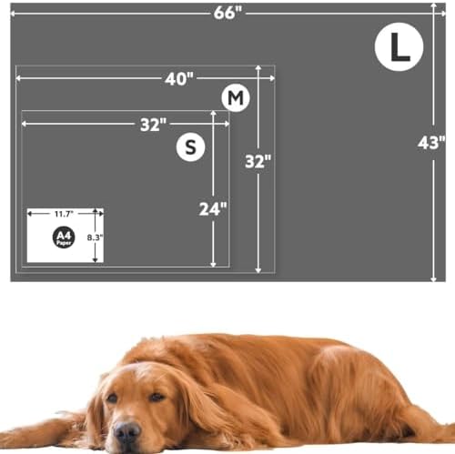 Stuffed Premium Soft Dog Blanket, with Flannel Grey Cute Paw Print, 43 * 66 inches Medium Large Size, Self Warming Cat Blanket Puppy Supplies Dog Products Stuff Essentials - Image 6