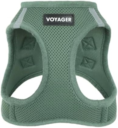 Voyager Step-in Air Dog Vest Harness - Moss Green, Large by BestPetSuppliesLLC