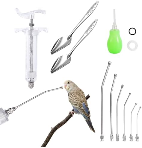 20ML Baby Bird Feeding Syringe Set Pet Syringe by FULAIERGD