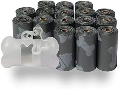 Best Pet Supplies Poop Bags for Dogs - Gray, 240 Count by BestPetSuppliesLLC