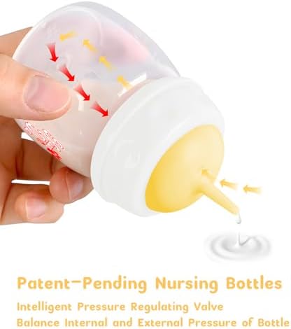 Pet Feeding Bottle and Syringes,60ml Nursing Bottle, 3 Sizes Nipples with Ventilation Valve Resistant Tearing Perfect for Puppies, Kittens, Small Wildlife (Yellow) - Image 5