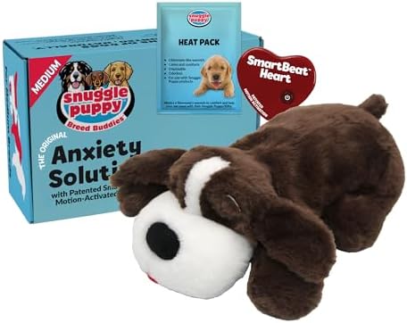 Snuggle Puppy Heartbeat Toy, Calming Comfort, Breed Buddies Bully Breed by SnugglePuppy