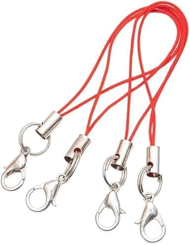 20Pcs Mobile Phone Rope Strap Charm Lariat Lanyard Phone Charms with Lobster Clasp Cords for Cellphone/USB Drive/Keychain/DIY Jewelry Accessories by Jowxsx