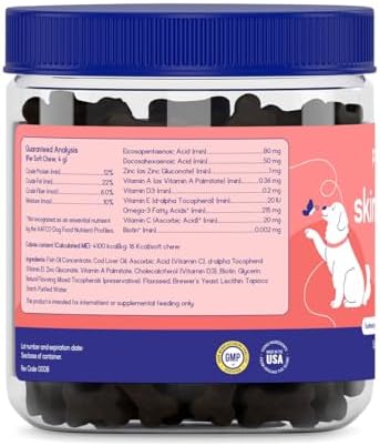 PupGrade Skin & Coat Supplement for Dogs, Duck Flavor – 180 Soft Chews - Image 2