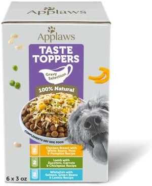 Applaws Taste Toppers Variety in Broth Wet Dog Food 6-Pack 3 oz Pouches by Applaws
