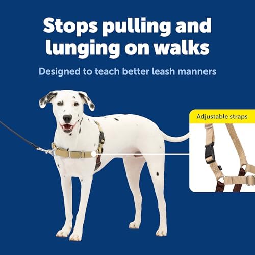 PetSafe Easy Walk Harness, No Pull Dog Harness, Fawn, Medium - Image 3