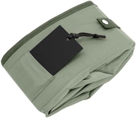 SportPet Designs Portable Travel Litter Box for Cats, Large Collapsible with Zippered Lid, Water-Resistant & Leak-Resistant Cat Litter Tray for Travel, Green - Image 5
