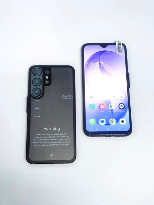 Unlock Phone, 4G Network Android Phone, 6.3-inch Screen, 2GB RAM+16GB ROM/TF 128GB, Dual SIM Cards, Dual Cameras, Suitable for Novice Users (Dark Black) - Image 5