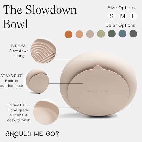 Slow Feeder Dog Bowl - Silicone Dog Bowl, Small, 6" x 1.25" - Terracotta - Image 4