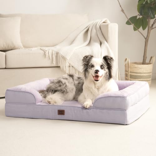 EHEYCIGA Orthopedic Extra Large Dog Bed, Waterproof Washable XL Pet Bed 44" - Image 7