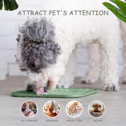 ChefAide 2 Pack Lick Mat for Dogs, Cats & Puppies with Suction Cups - Image 5