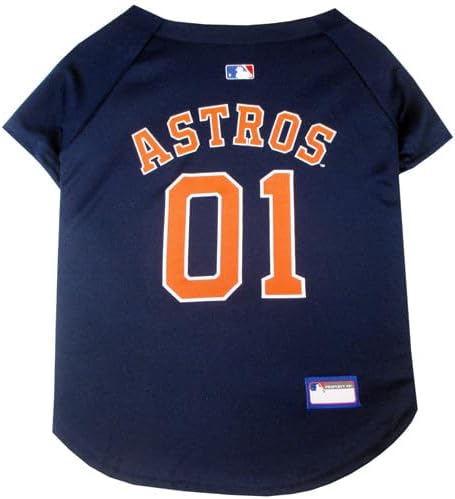 Official MLB Houston Astros Pet Jersey for Dogs & Cats, Size Large - Stylish Baseball Jersey for Your Furry Fan- Show Off Team Spirit with The Perfect Fan Apparel Gear for Pet, Dog & Cat - Image 4