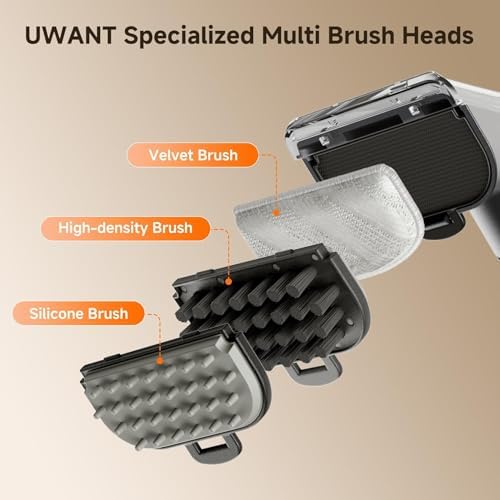 Uwant Carpet Cleaner Machine 18Kpa Portable Carpet Cleaner for Cars Couch, 2in1 Water Tank Upholstery Cleaner, Spot Cleaner with Cleaning Tools, 2.4 Liter Set of 1 - Image 3