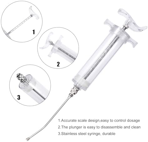50ML Baby Bird Feeding Syringe Set Pet Syringe - Image 4