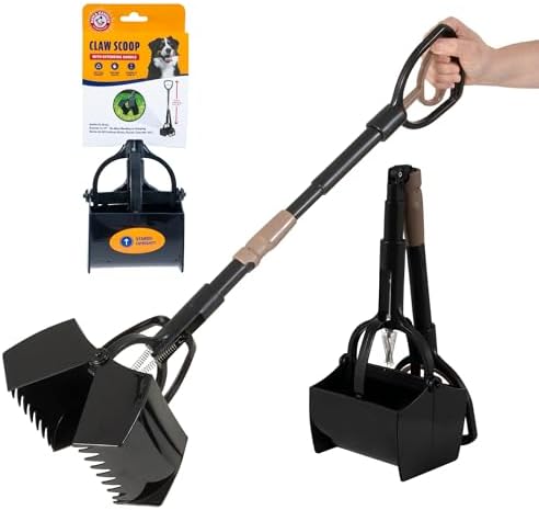 Arm and Hammer Claw Pooper Scooper for Dog Waste, Easy Yard Cleanup Tool by ARMHAMMER