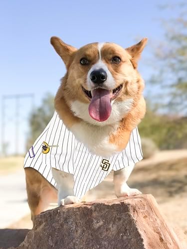 Official MLB San Diego Padres Pet Jersey for Dogs & Cats, Size Large - Stylish Baseball Jersey for Your Furry Fan- Show Off Team Spirit with The Perfect Fan Apparel Gear for Pet, Dog & Cat - Image 5